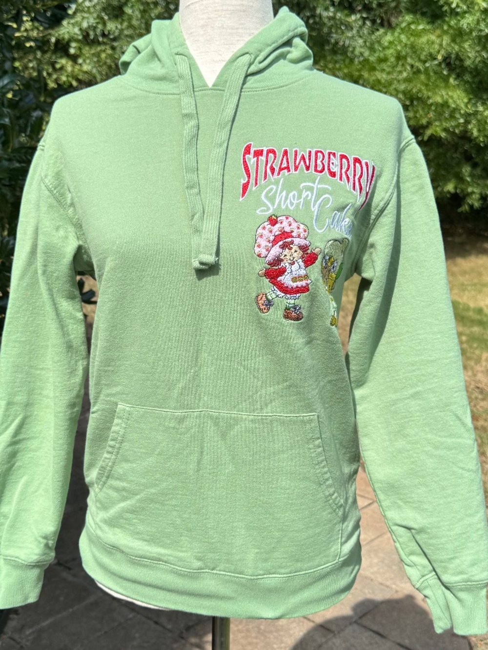 Strawberry Shortcake Hooded Sweatshirt - Green - Size XXS